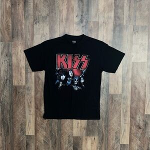 KISS American Band Black T-Shirt (XL)